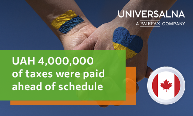 UAH 4,000,000 of taxes were paid ahead of schedule