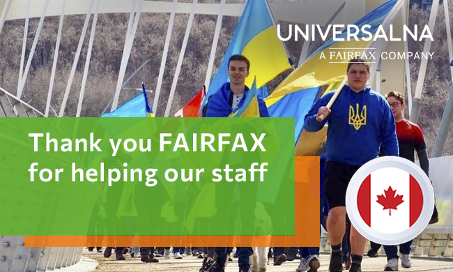 Thank you FAIRFAX for helping our staff