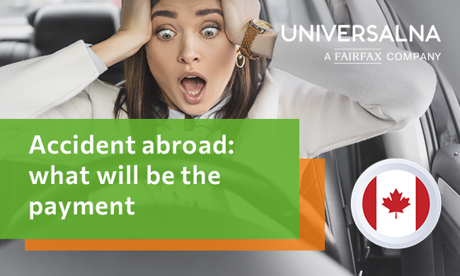 Accident abroad: what will be the payment