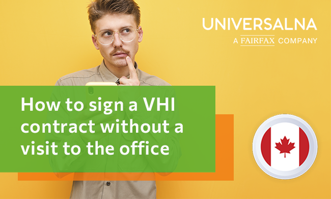 How to sign a VHI contract without a visit to the office