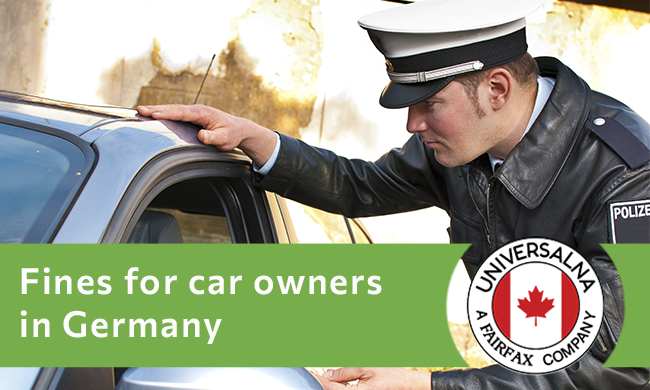 Fines for car owners in Germany